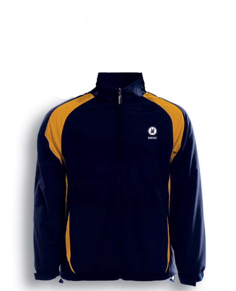 Picture of Brisbane Waters Sec College Winter Jacket, Navy/Gold