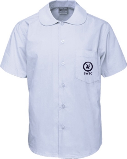 Picture of Brisbane Waters Sec College Blouse, Blue or White